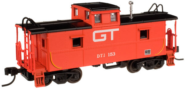 N Trainman C&O-Style Caboose, Grand Trunk Western #114 (ATL50001209)