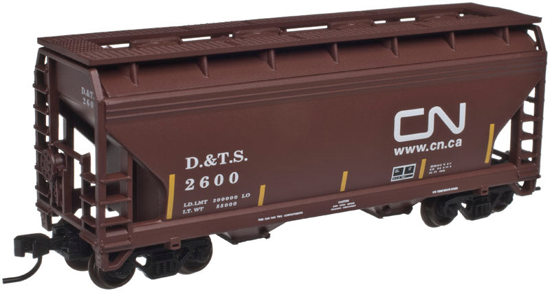 N Trainman 2-Bay Centerflow Hopper, Canadian National (DT&S) #2615 (ATL50001868)