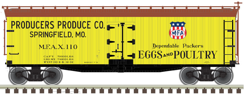 N 40' Wood Reefer, Producers Produce (MFAX) #110 (ATL50005488)