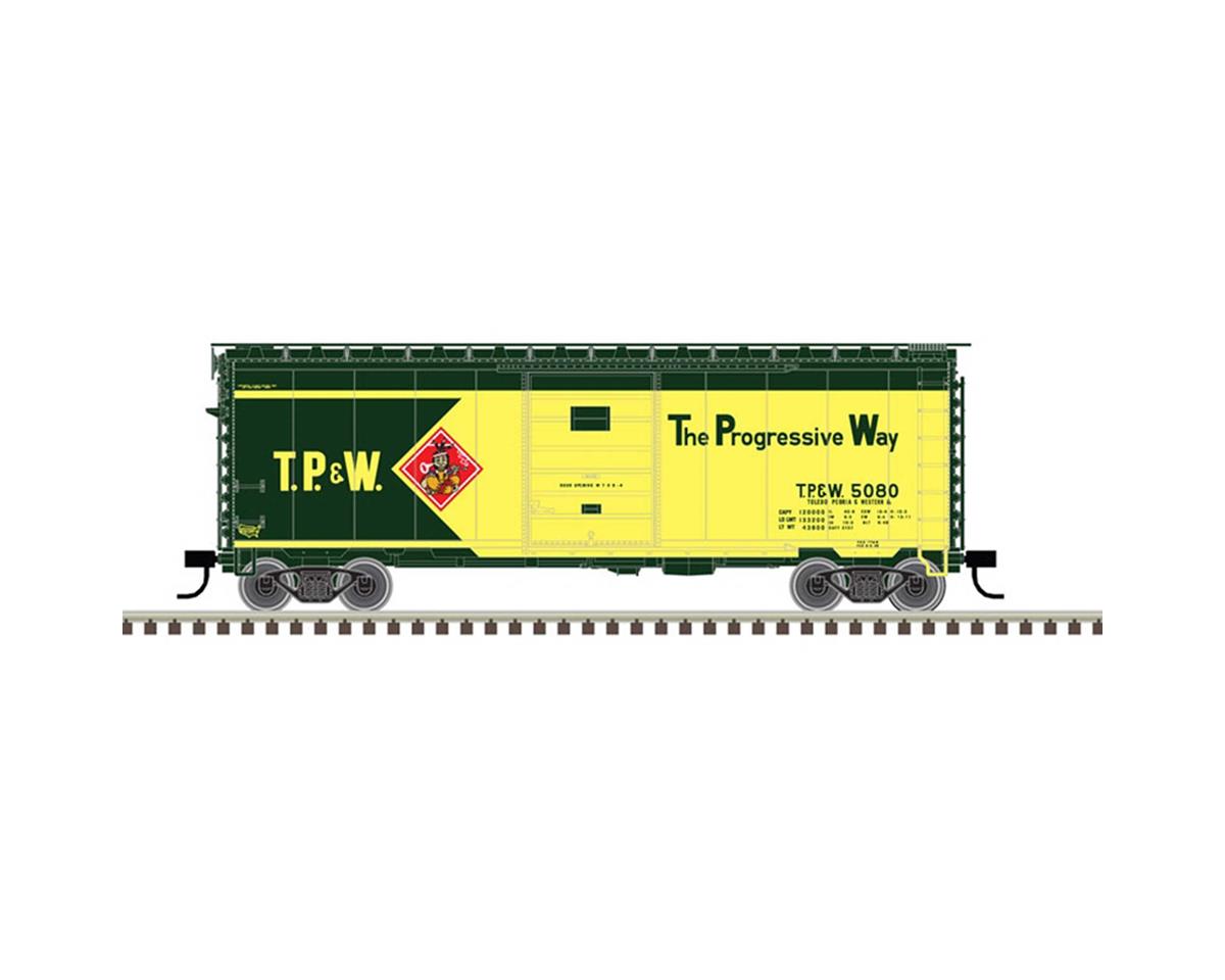 N 40' PS-1 Box Car TP&W 5036 (Green/ Yellow/Red) (ATL50005778)