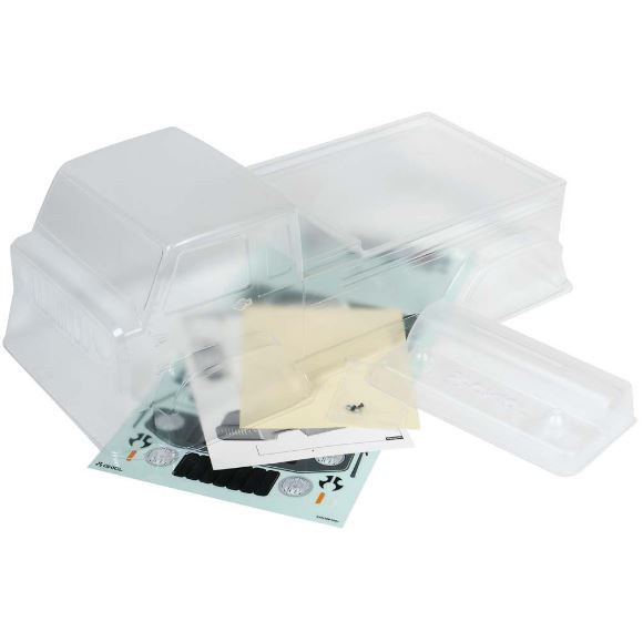 Jeep Mighty FC Body 0.040" Clear (AXIC1268)