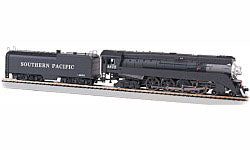 HO 4-8-4 GS4 & Tender, Powered with Smoke and Headlight "War Baby" Southern Pacific #4406 (BAC11322)