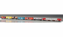 N Train Sets with Nickel Silver E-Z Track System Explorer (BAC24008)