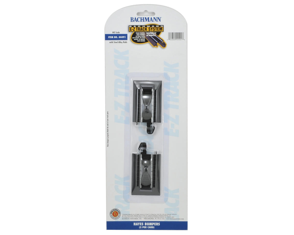 HO Steel Alloy EZ Track System 2Pc Hayes Bumper (BAC44491) Nankin