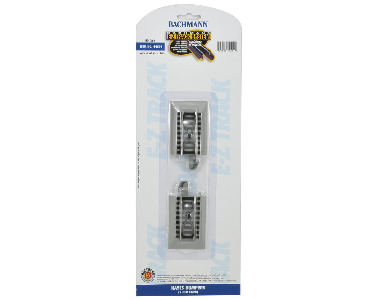 HO Nickel Silver E-Z Track System - Hayes Bumper (2) (BAC44591)