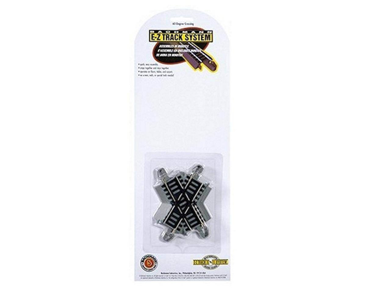 N Nickel Silver E-Z Track System - 45-Degree Crossing (BAC44843)