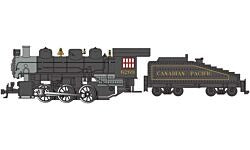 HO USRA 0-6-0 Switcher with Slope-Back Tender Standard DC Canadian Pacific #6269 (BAC50607)