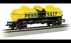 N Silver Series 40' 3-Dome Tank Car Pennsalt (BAC70186)