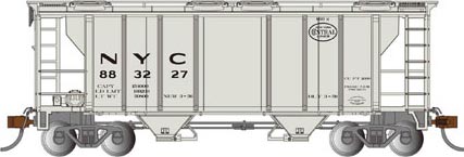 HO PS-2 2-Bay Covered Hopper, New York Central (BAC73504)