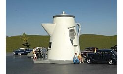 HO The Coffee Pot, Assembled - 2-7/8"x3-5/8"x3-1/2" (BACU6021)