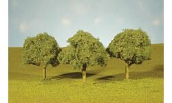 SceneScapes Layout-Ready Trees Oak Trees 2-1/4" - 2-1/2" Tall (4) (BACU7212)