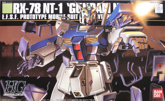 1/144 High Grade Universal Century RX-78NY-1 Gundam NT1 from "Gundam Build Fighters Try" Snap-Together Plastic Model Kit (BAN0125650)