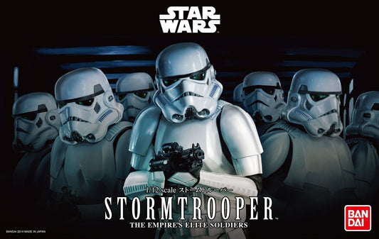 1/12 Star Wars Storm Trooper Snap-Together Plastic Model Kit (BAN194379)