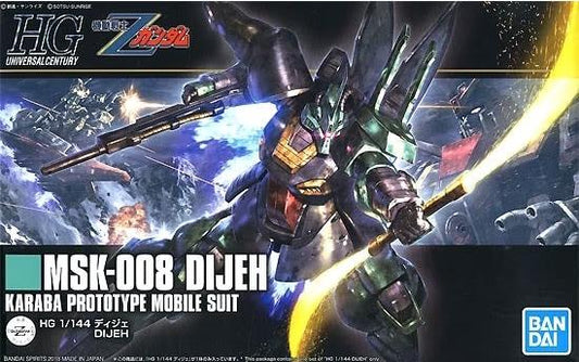 1/144 High Grade Universal Century MSK-008 Dijeh from "Zeta Gundam" Snap-Together Plastic Model Kit (BAN2436317)