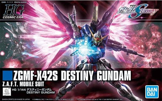 1/144 High Grade Cosmic Era ZGMF-X42S Destiny Gundam from "Gundam SEED Destiny" Snap-Together Plastic Model Kit (BAN2465226)