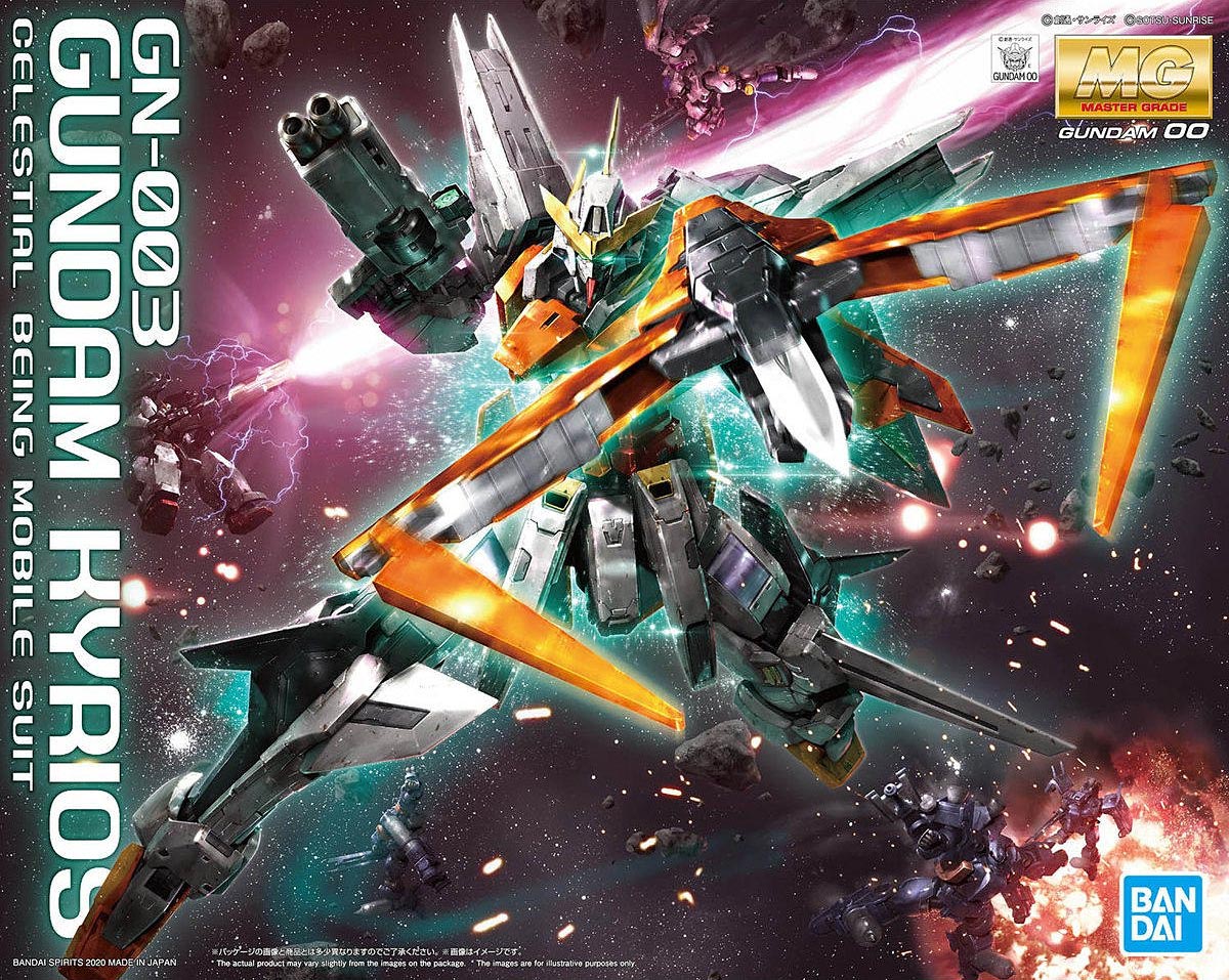 1/100 Master Grade GN-003 Gundam Kyrios from 
