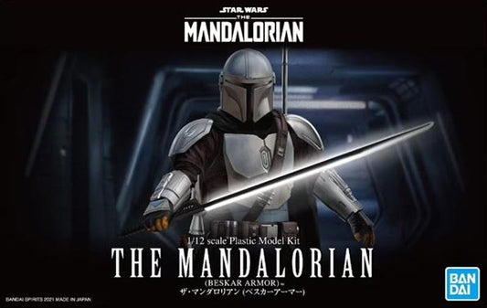 1/12 Star Wars The Mandalorian (Beskar Armor) Snap-Together Plastic Model Kit (BAN5061796)