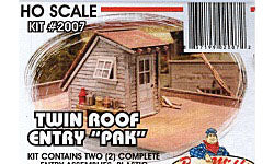HO Roof Entry Kit (2) (BAR2007)
