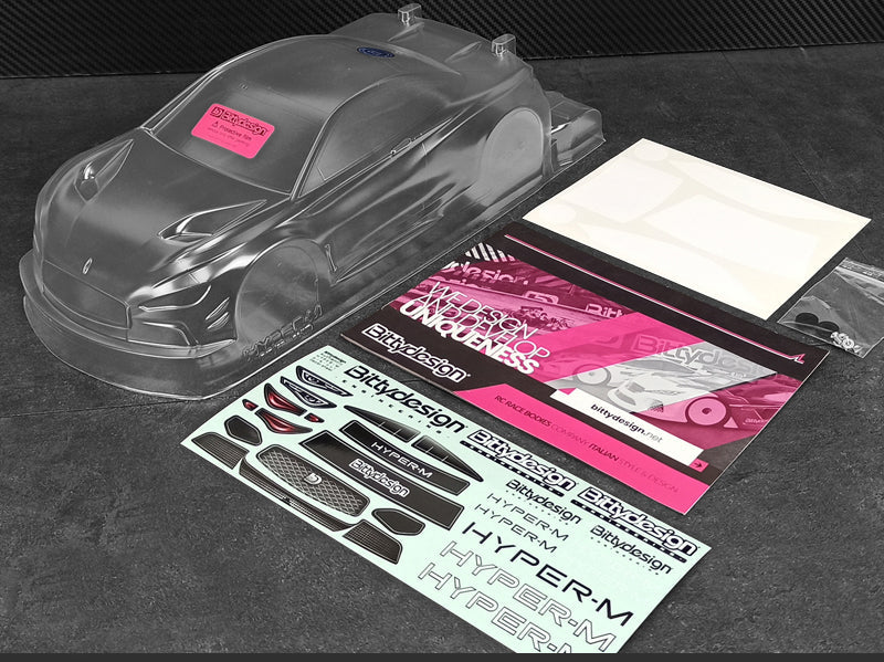 HYPER-M 1/10 M-Chassis Clear Body (BDYTCHYPM)