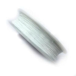 Heavy EZ Line 0.020" Elastic Polymer, White (BERKHWHT)