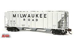 N Milwaukee Road RTR Pullman-Standard PS-2CD 4000 Cubic Foot Covered Hopper #98314 (BLM11047)