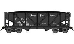 N Nickel Plate Road RTR 2-Bay Rebuilt War-Emergency Hopper with Load #31435 (BLU64110)