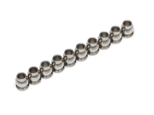 BADASS Heavy Duty Rust-Resistant Stainless Steel Flanged Pivot Ball for Rod Ends, 5.8x3x7.4mm (10) (BRW750300)