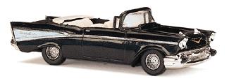 HO Assembled 1957 Chevrolet Bel Air Convertible, Top Down (BUS18945007)
