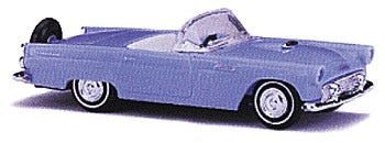 HO Assembled 1956 Ford Thunderbird Convertible, Top Down (BUS18945210)