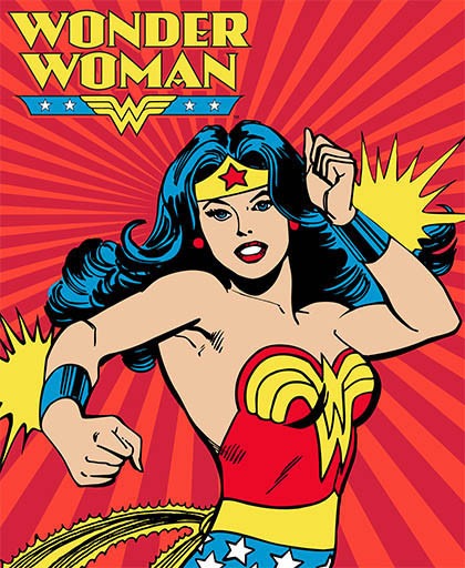 Wonder Woman Diamond Art Kit 18.5