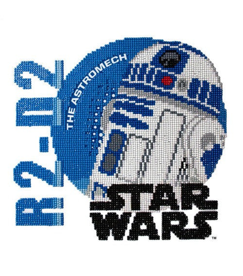 Star Wars: R2D2 Astromech Diamond Art Kit 12.6"x12.6" (CDZ655821)