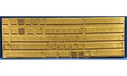 HO, N Flexible Concrete Sidewalk Sheet, Small 3.75"x12" (CHO8678)