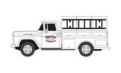 HO Mini Metals 1960 Assembled Ford F-250 Utility Truck, Dillon and Sons Plumbing Service (CMW30584)