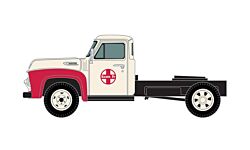 HO Mini Metals 1954 Assembled Semi Tractor, Santa Fe (CMW31190)