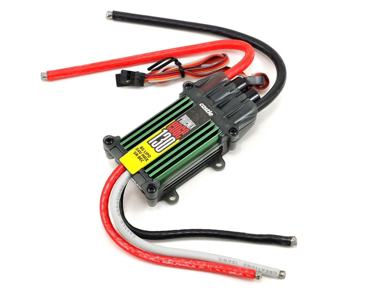 Phoenix Edge 130: 32V 130-Amp Brushless ESC (CSE010009900)