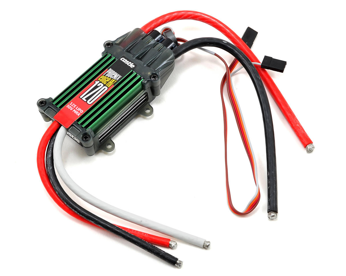 Phoenix Edge 120HV: 50V 120-Amp Brushless ESC (CSE010010400)