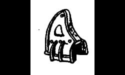 HO Buda Wheel Stop (2) (CUF171)