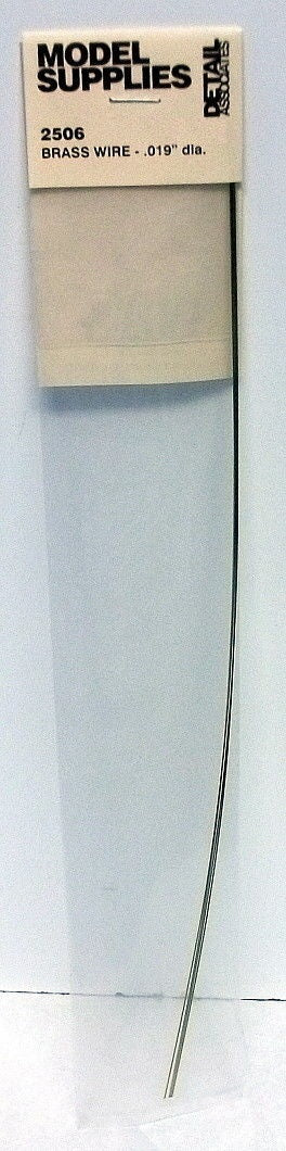 Brass Wire, 0.019" (8) (DAS2506)
