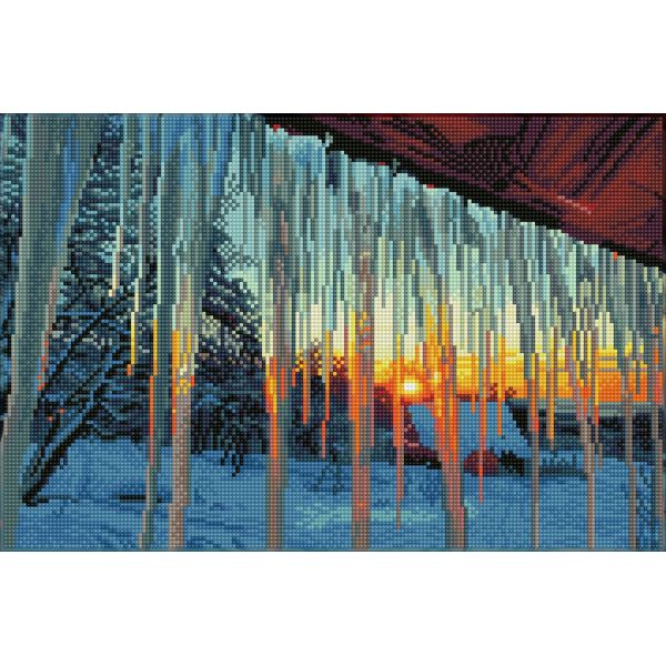 Frosty Morn 12.2"x18.5" Diamond Dotz Art Kit (DDZ640856)