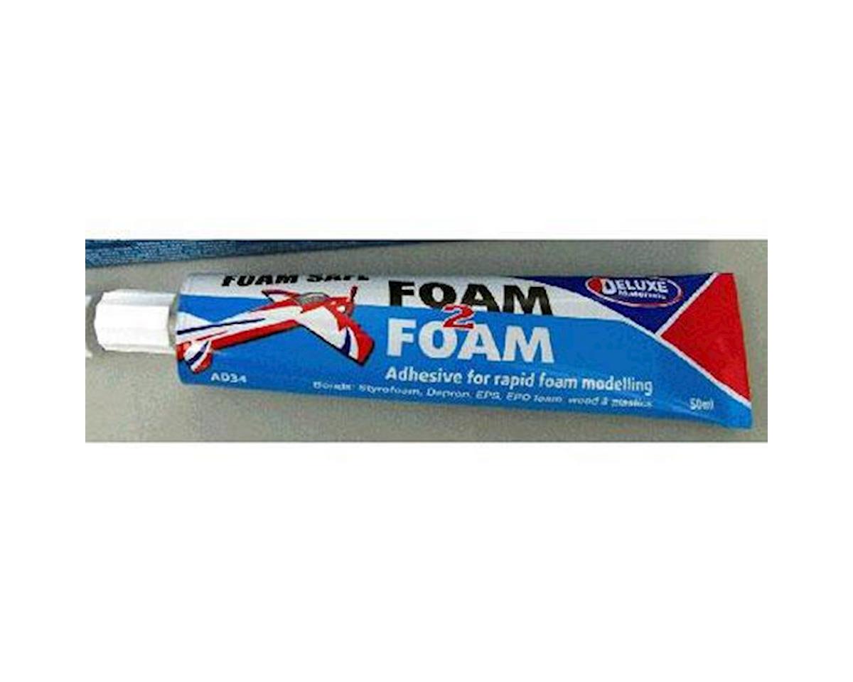 Foam 2 Foam, Foam Safe Glue 50ml: EPO, EPS, Wood (DLMAD34)