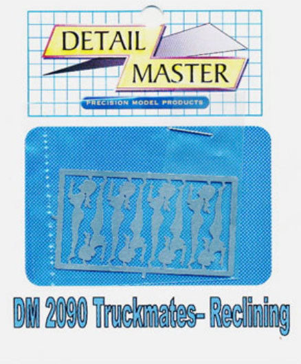 1/24 Truckmates Reclining Lady "Laying on Elbows" Truck Mud Flap Icon Photo Etch (DTM2090)