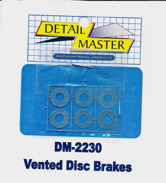 1/24 Solid Vented Disc Brakes (DTM2230)