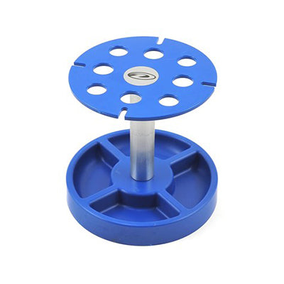 Pit Tech Deluxe Shock Stand (Blue) (DTXC2385)