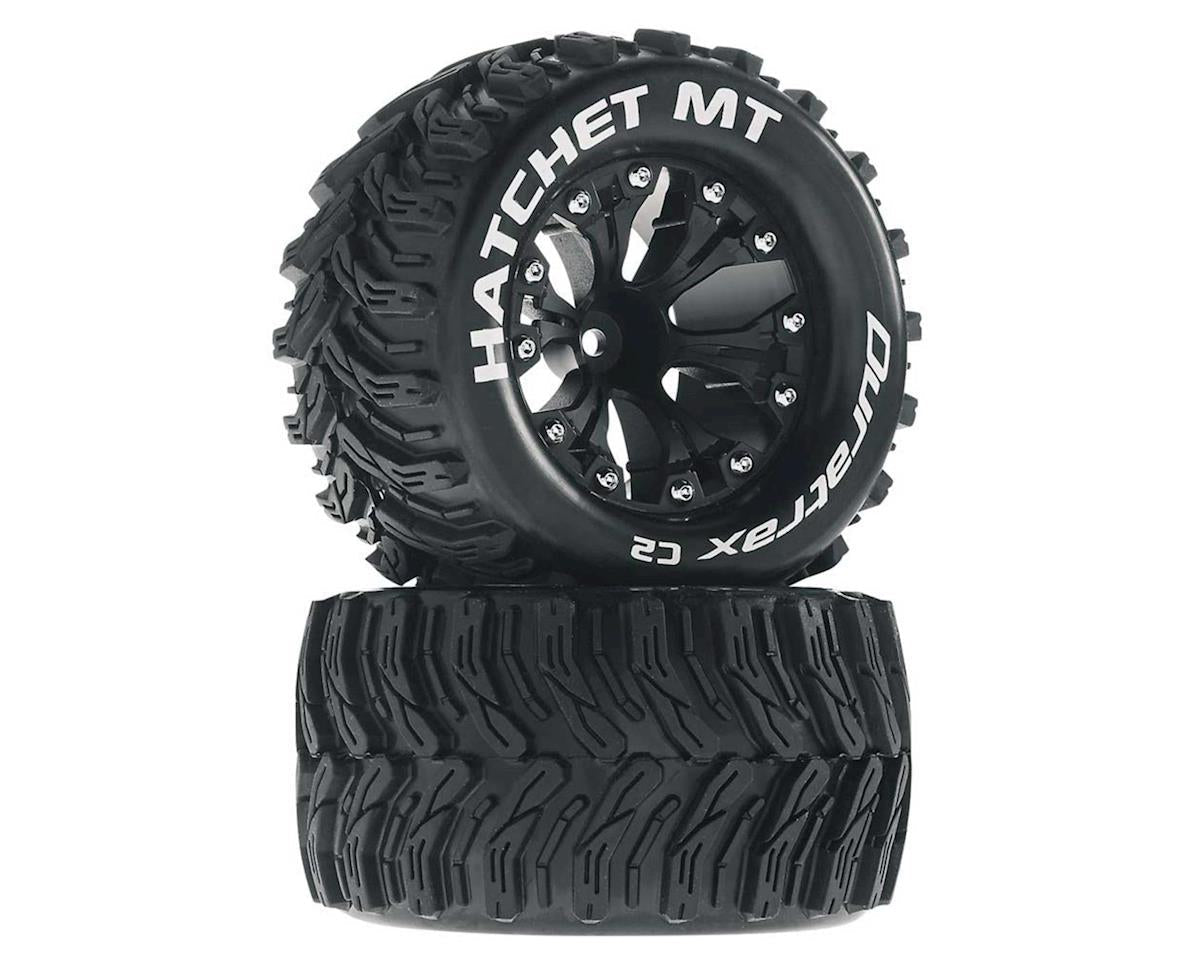 Hatchet MT 2.8 2WD Mounted Front Black (2) (DTXC3528) – Nankin Hobby