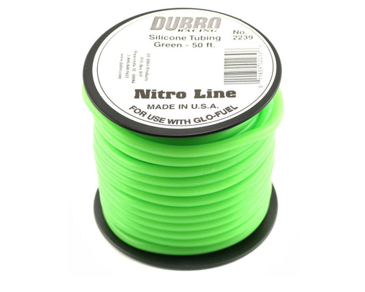 "Nitro Line" Silicone Fuel Tubing (Green) 1' (DUB2239)