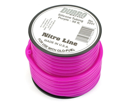 "Nitro Line" Silicone Fuel Tubing (Purple) 1' (DUB2241)