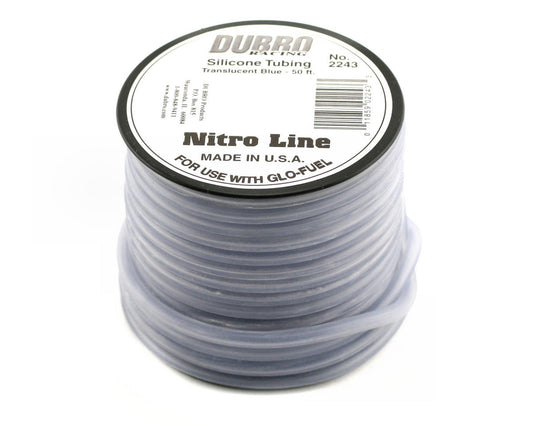 "Nitro Line" Silicone Fuel Tubing (Blue) 1' (DUB2243)