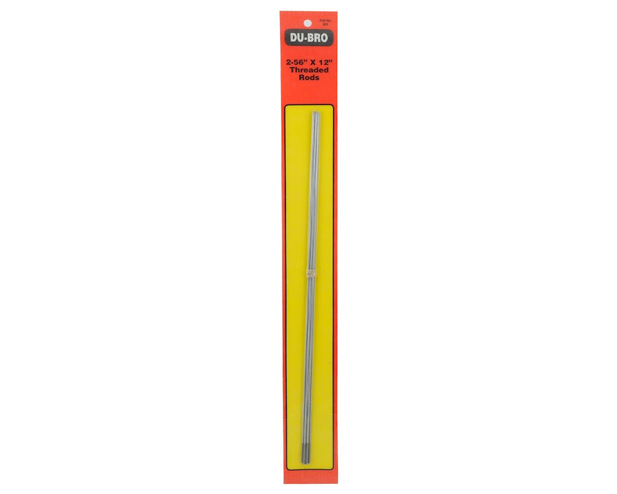 Threaded Rods, 2-56x12" (6) (DUB801)