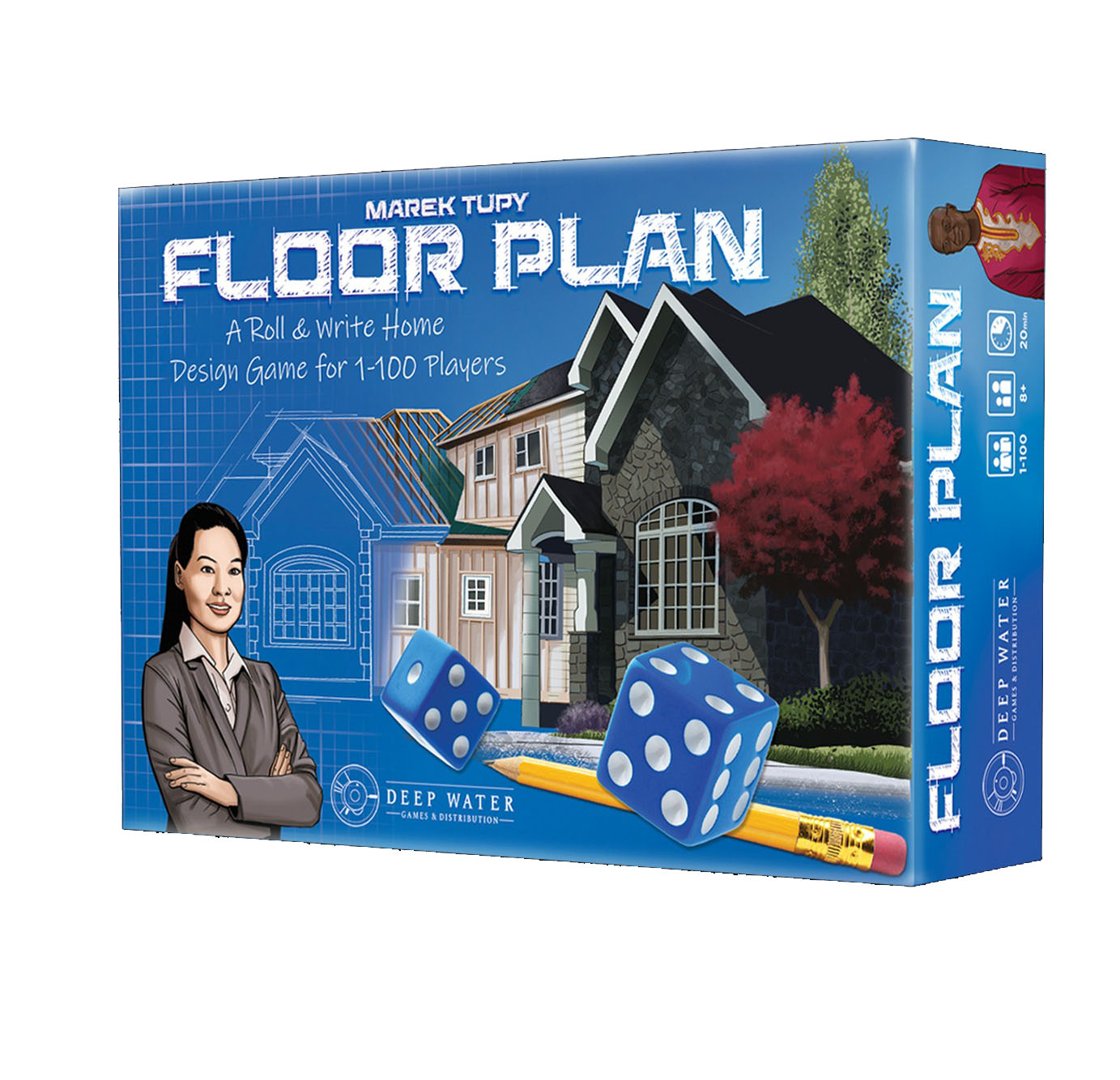 Floor Plan Board Game (DWGFLOOR)