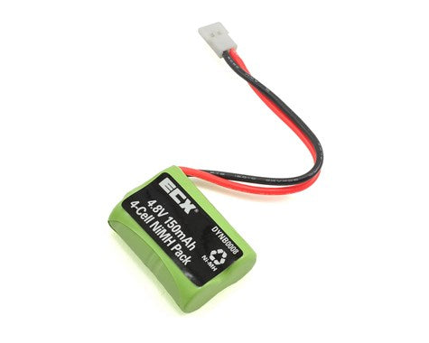 150mAh 4.8V 4 Cell NiMh Battery Pack with Molex Plug (1/24 Temper) (DYNB0008)